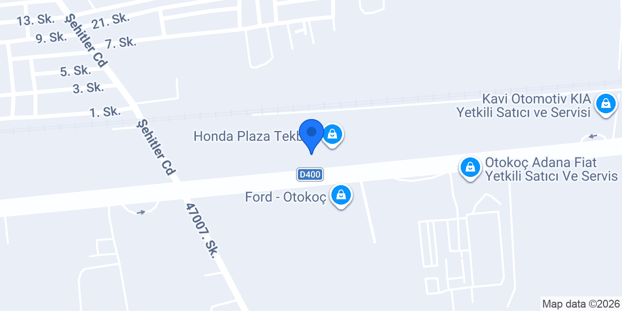 Chery Plaza Tekbaş konumu