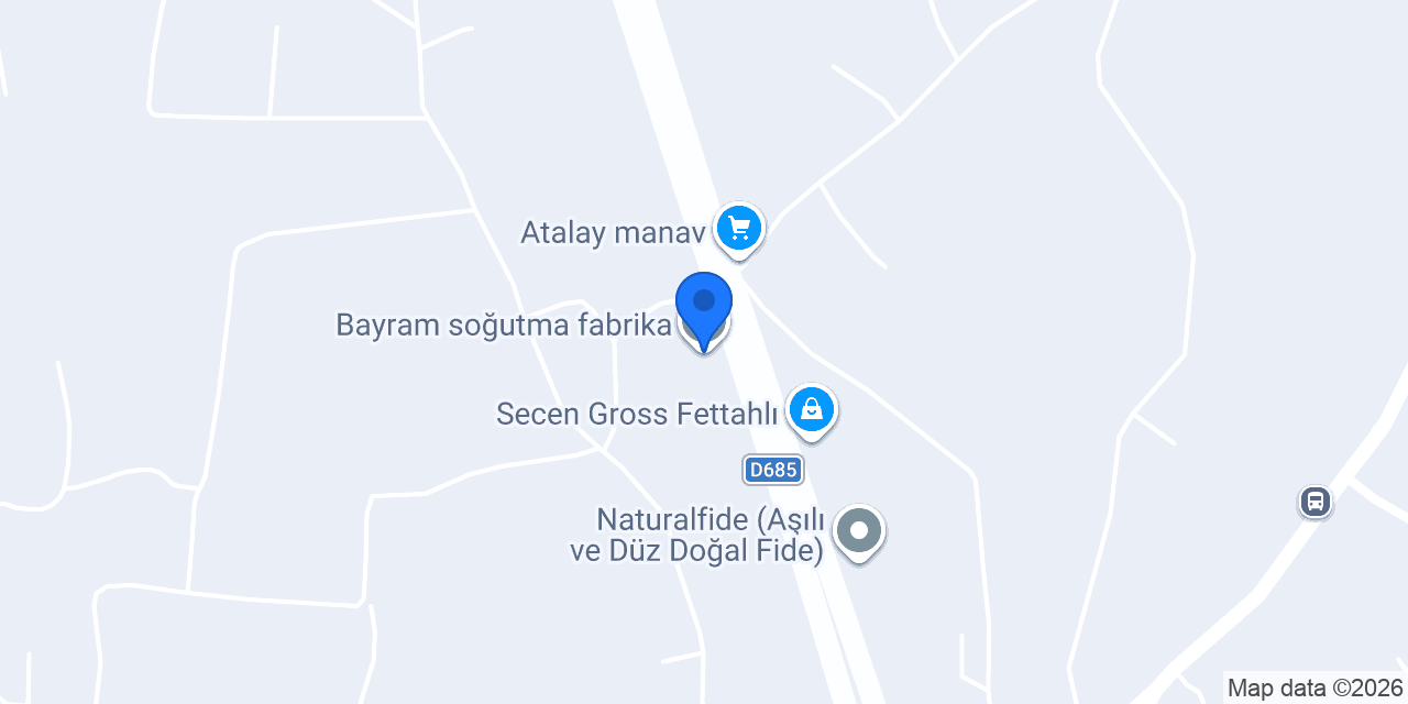 Bayram soğutma fabrika konumu