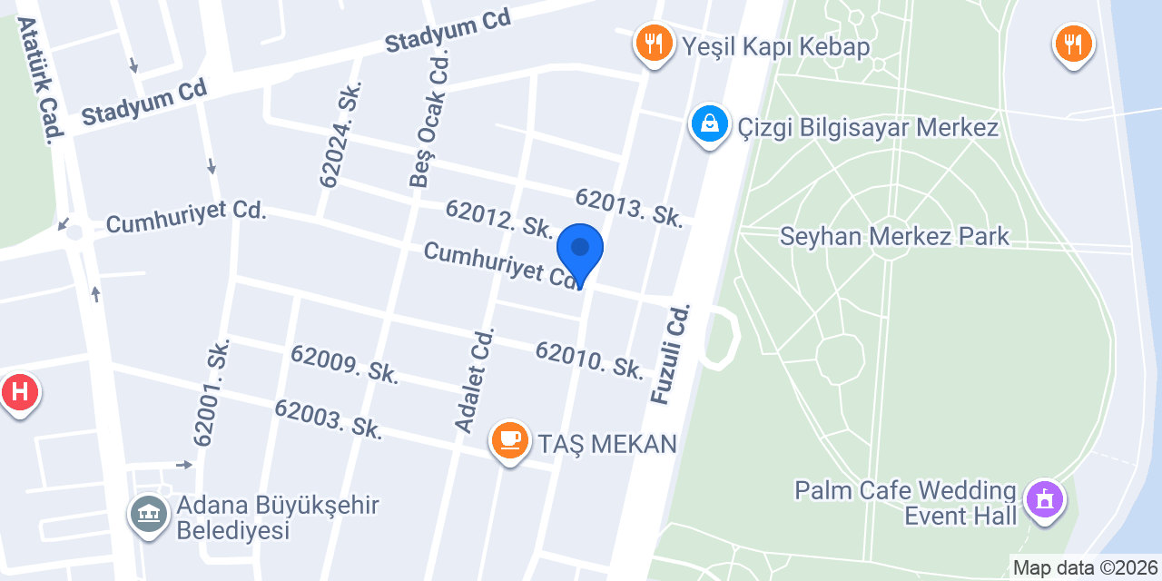 Adana Asus Servis konumu