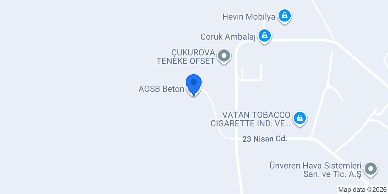 AOSB Beton konumu