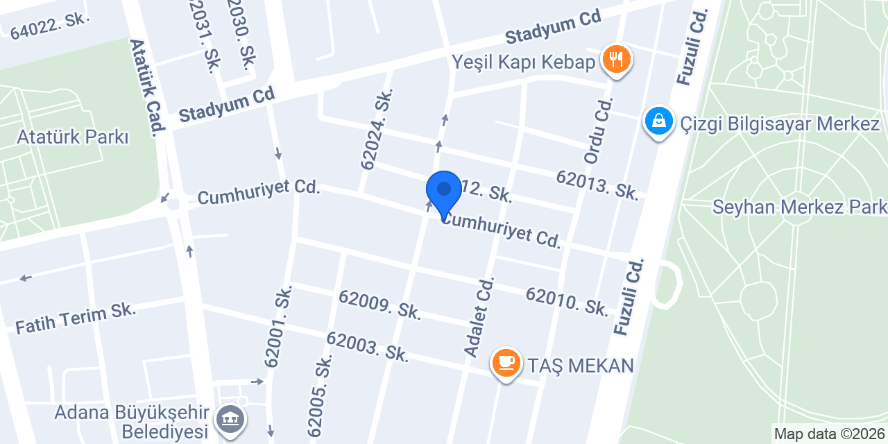 Apple Servis Adana konumu