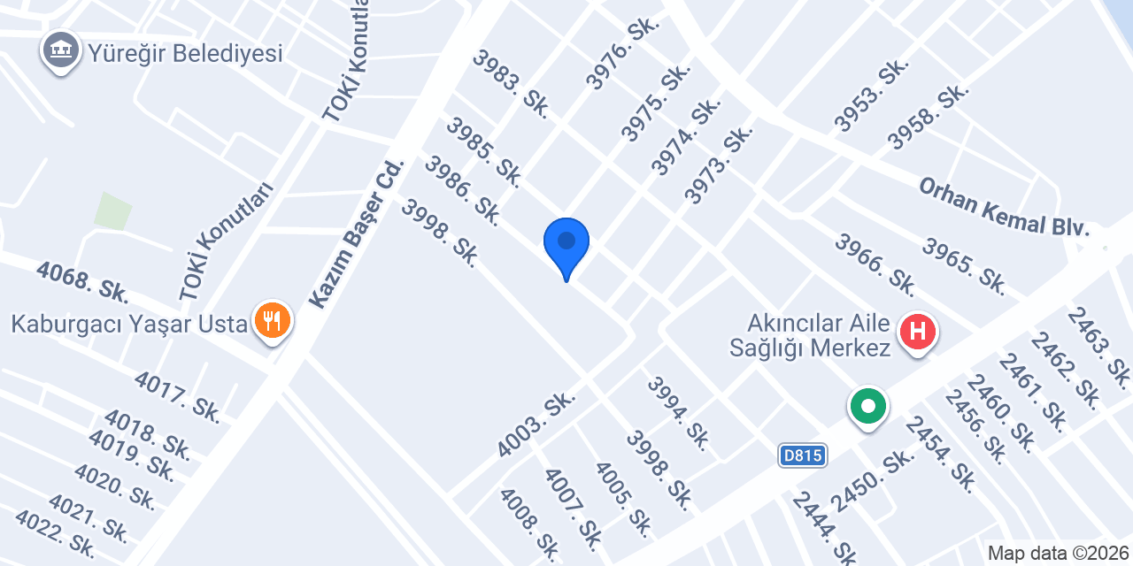 Zafer Yapı Dekorasyon konumu