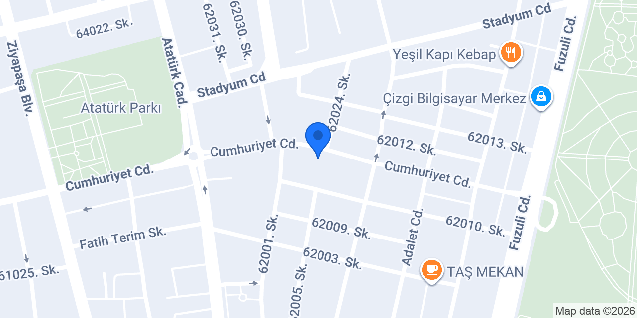Aygaz Tüp Bayisi konumu