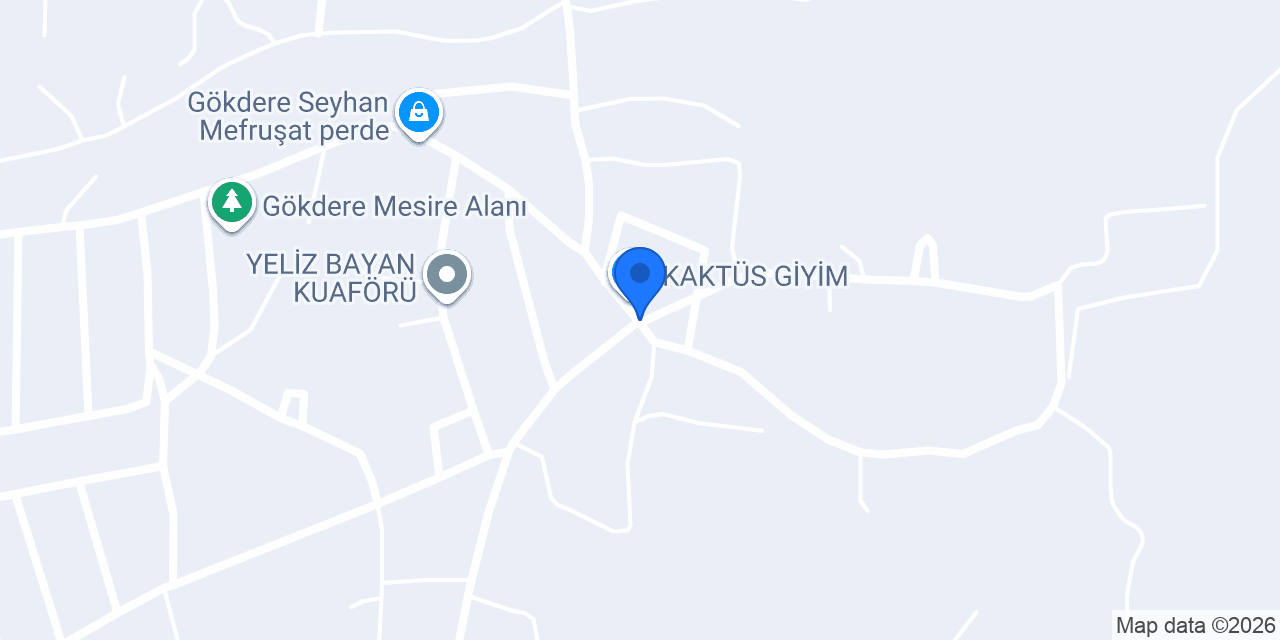 Gökdere Cemil Meriç Anaokulu konumu