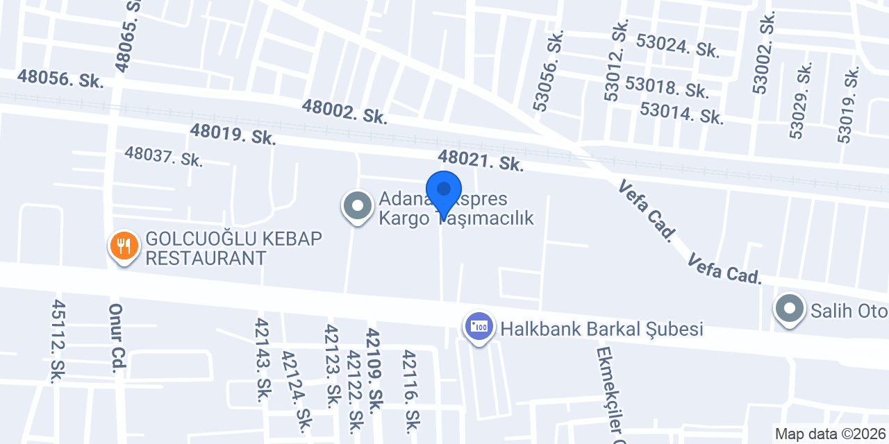 Elada Tekstil konumu