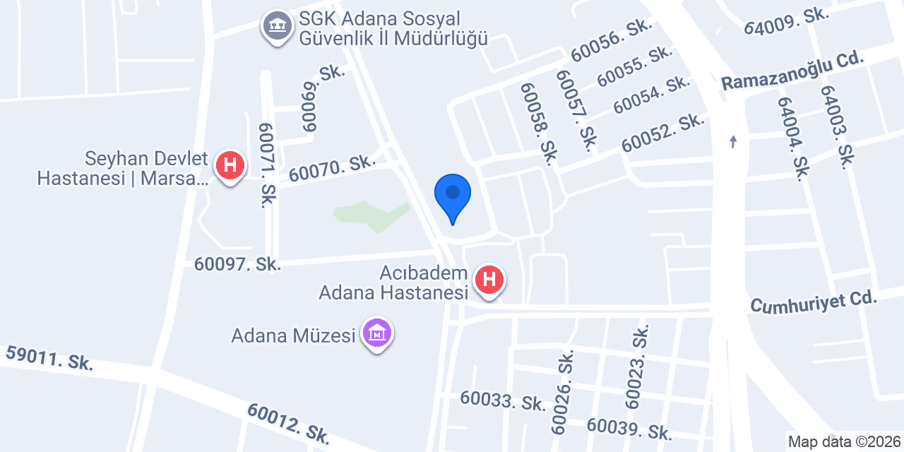 Badem Eczanesi konumu