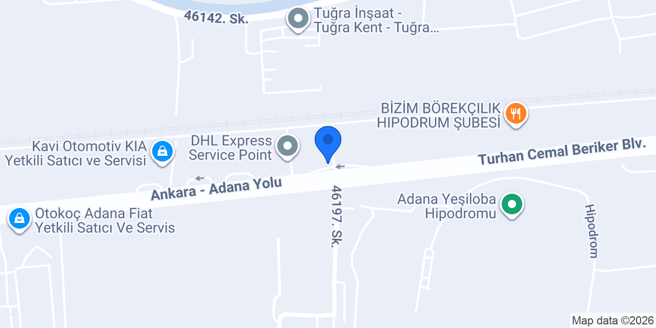 ÖzenMan Araç Bakım Ltd.Şti. konumu