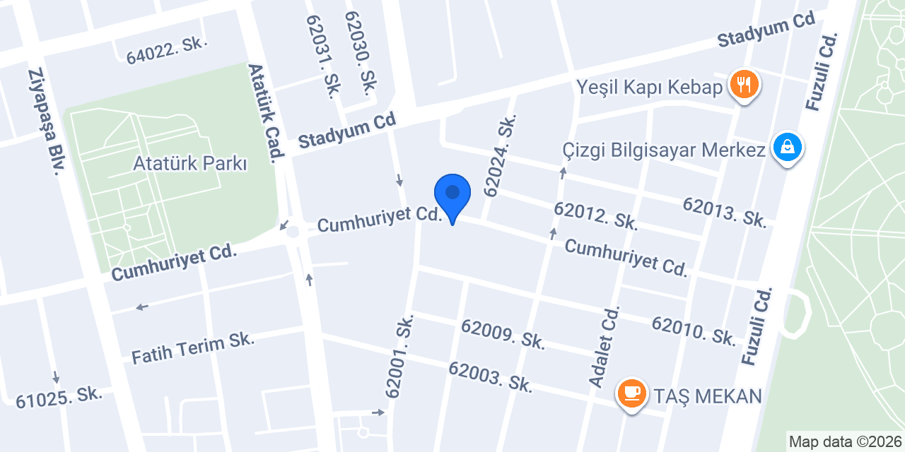 Atlas Kırtasiye konumu