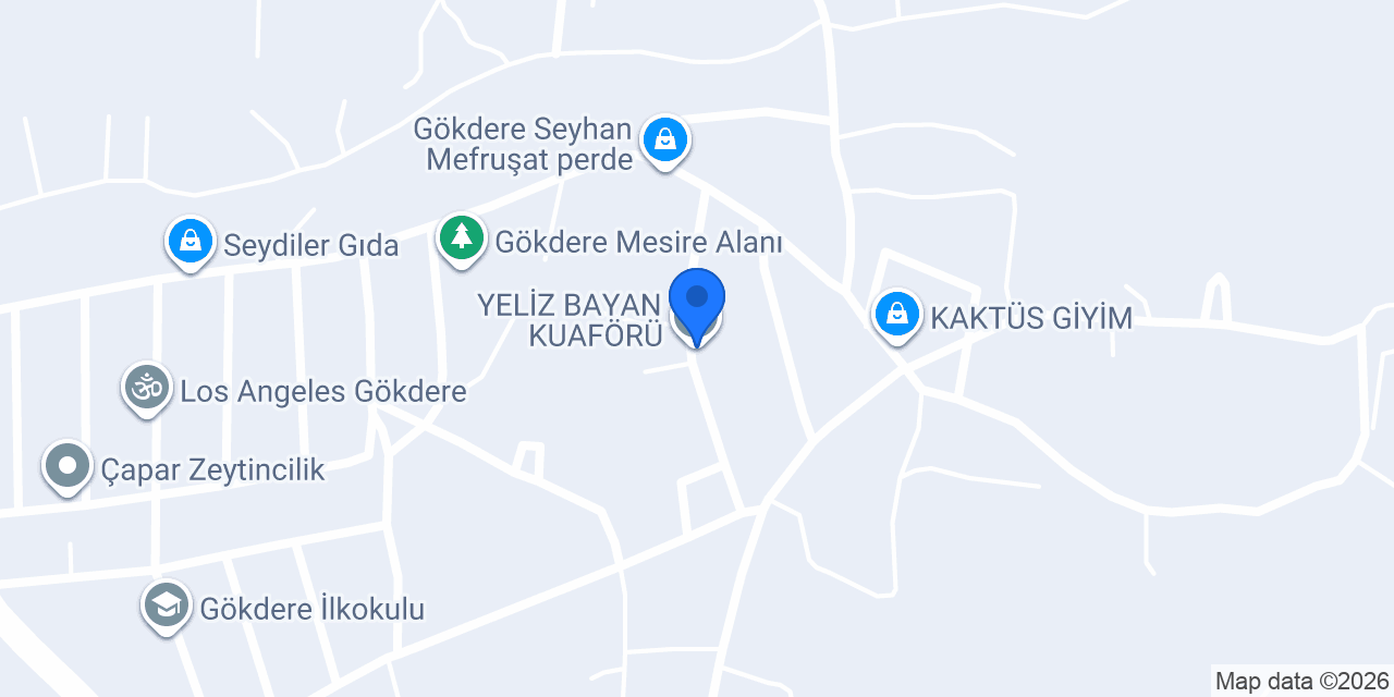 YELİZ BAYAN KUAFÖRÜ konumu