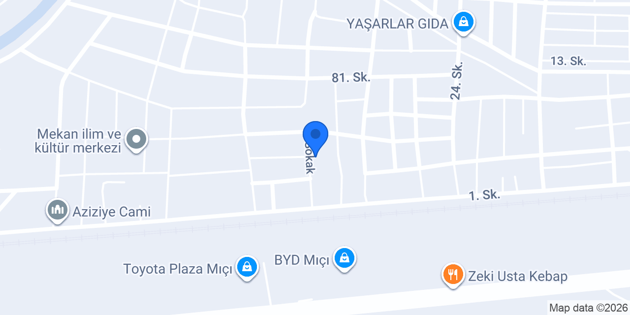 Red Spa Adana konumu