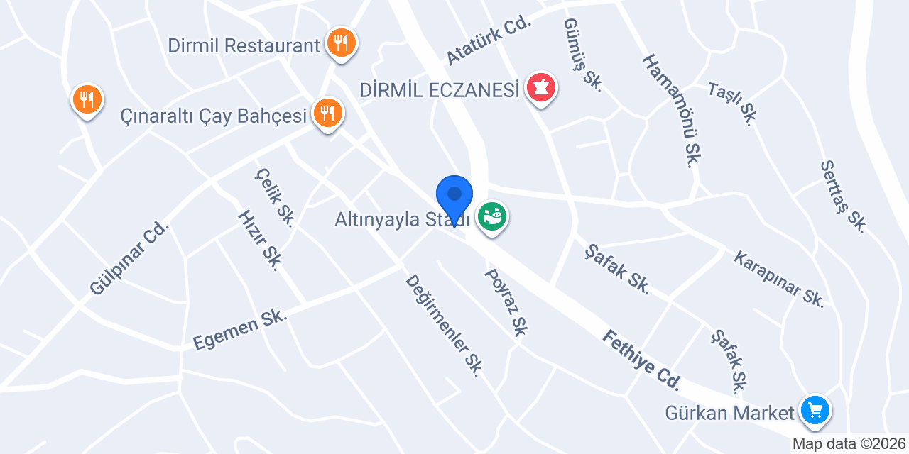 Kılınç Ekmek Fabr. konumu