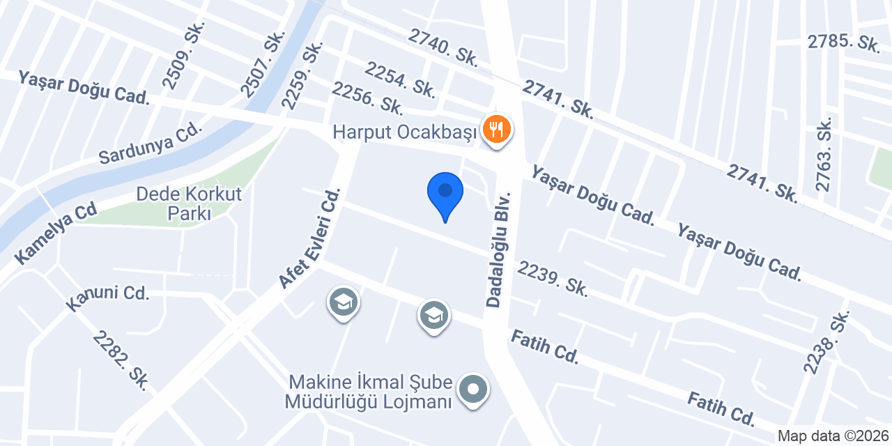 Hayme Ana Okulu konumu