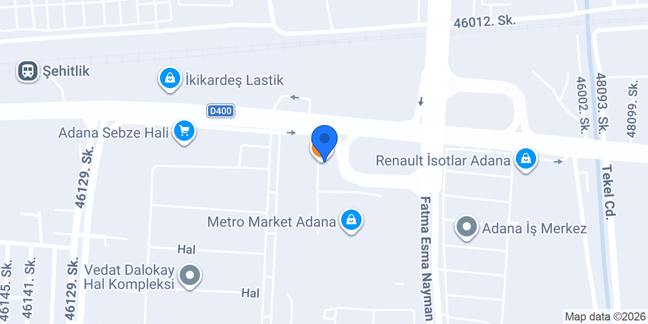 Arif Kebap ve Lahmacun konumu