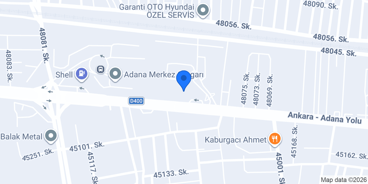 Raif Usta Kebap konumu