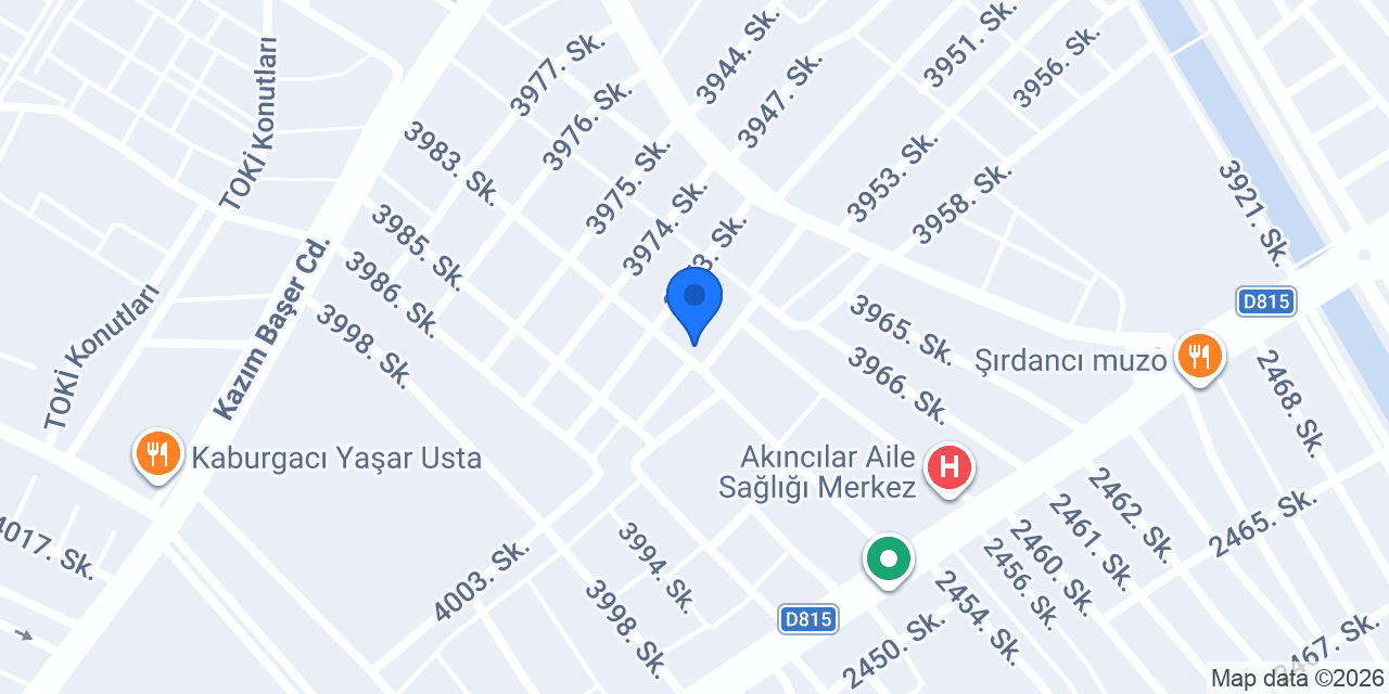Karakoç demir dograma konumu