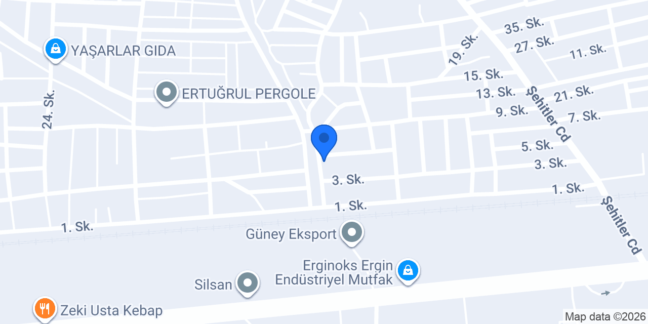 Karataş Sıhhi Tesisat Ahmet Usta konumu