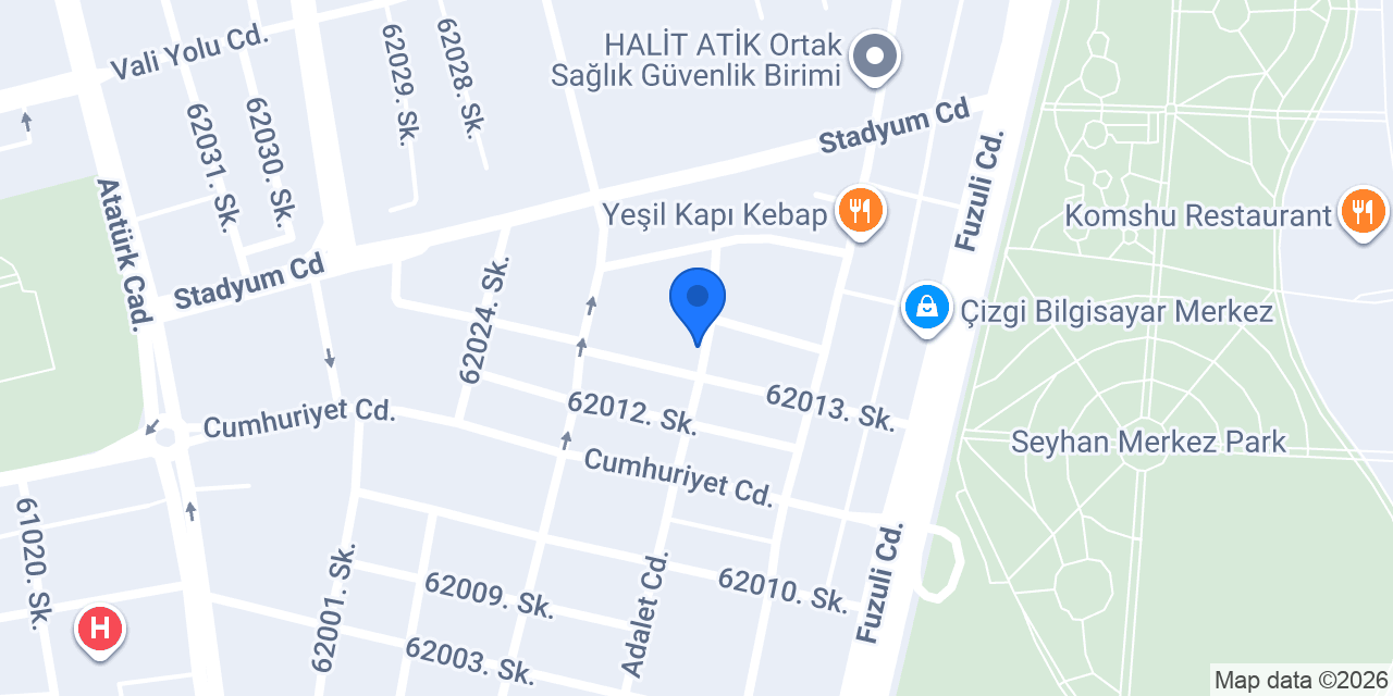 Dokusan Döşeme konumu