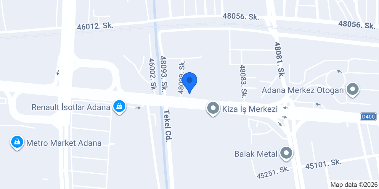 Akdemir Yedek Parça konumu