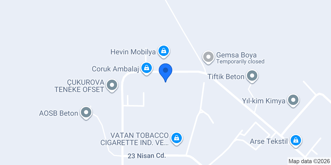 Natura ambalaj plastik konumu