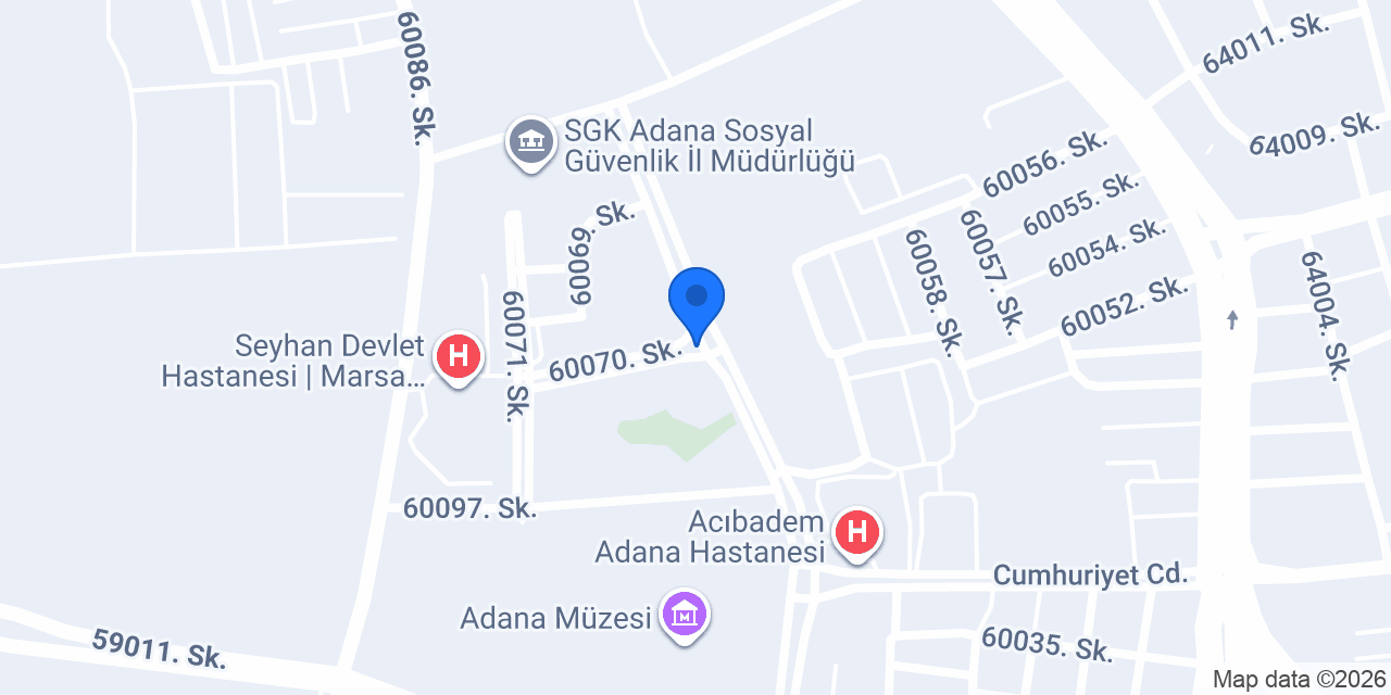 AKTÜRK ECZANESİ konumu