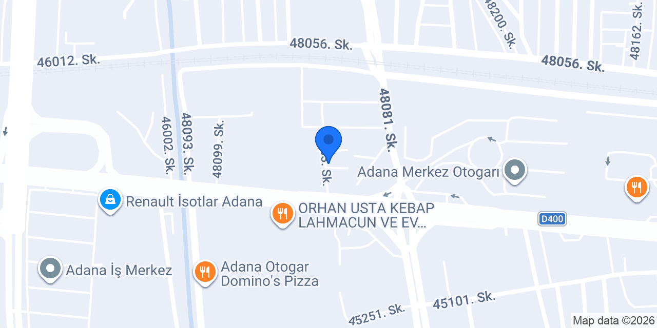 Dubai Oto Elektrik konumu