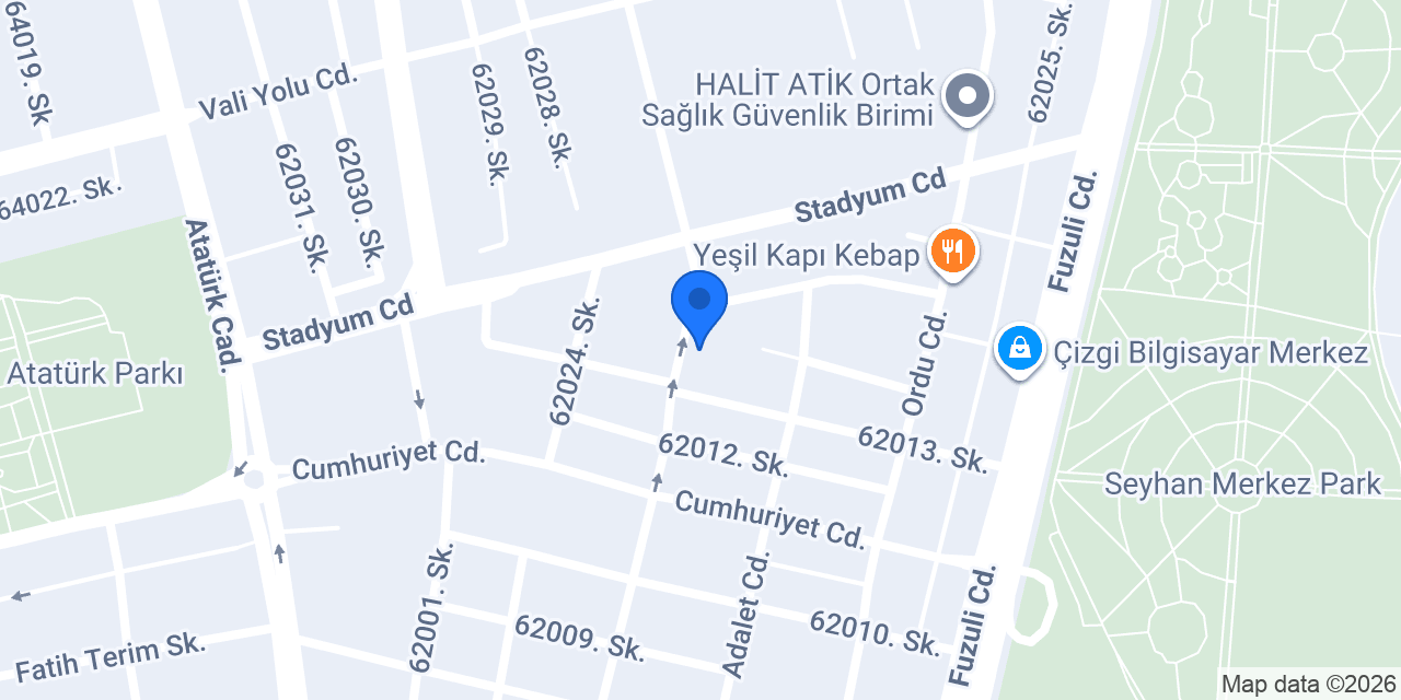 Dedeman Adana konumu