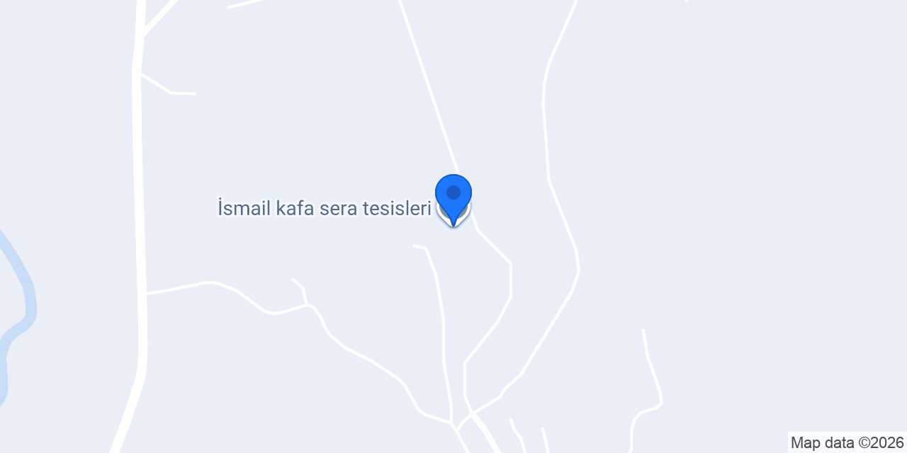 İsmail kafa sera tesisleri konumu