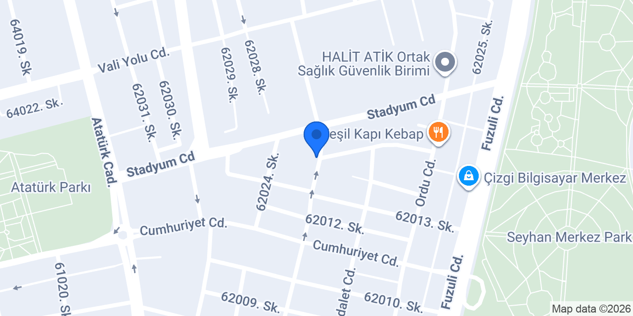 Meydan çiçekçilik 5 Ocak caddesi konumu