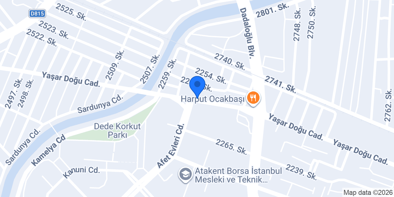 Neşe İletişim konumu