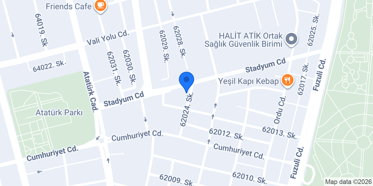Dr. Obengül Ejder Özel Aile Danışma Merkezi konumu