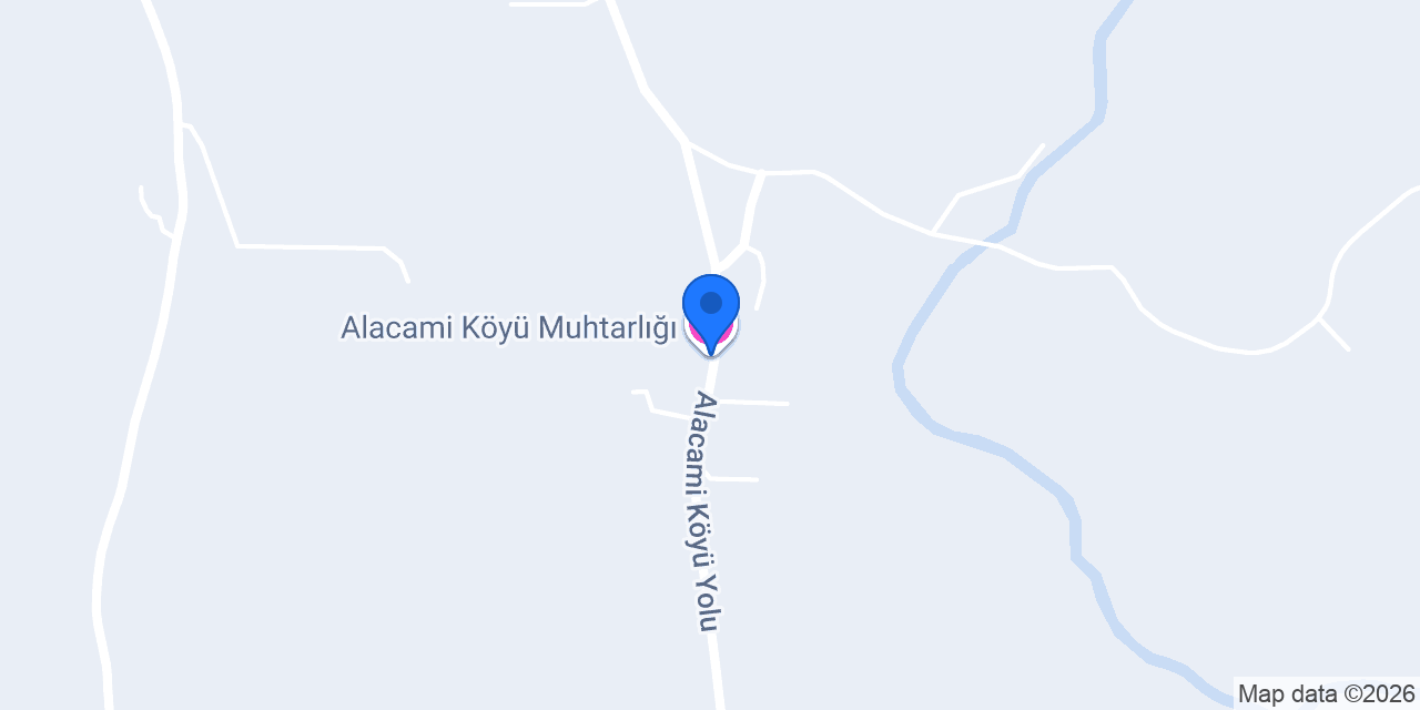 Alacami Köyü Muhtarlığı konumu