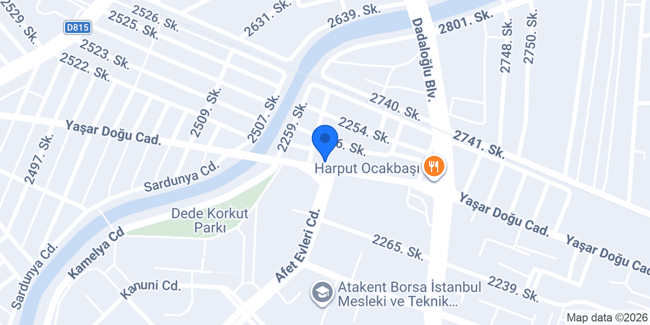 İPRAGAZ YETKİLİ BAYİ / ATA TİCARET konumu