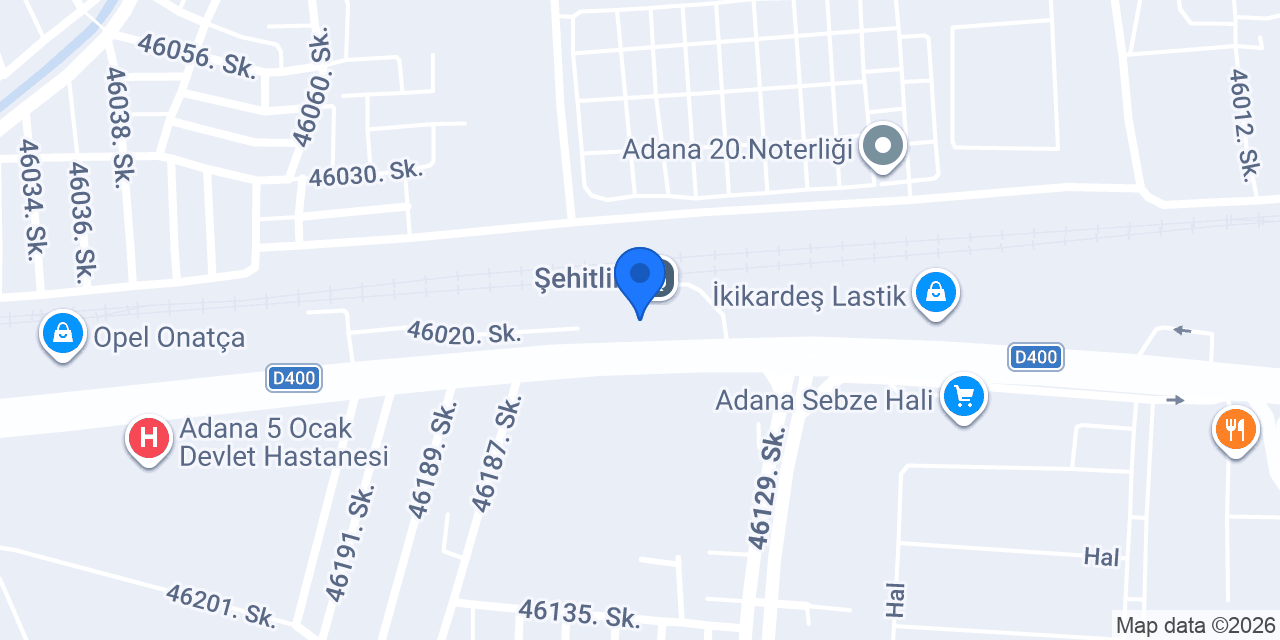 Adana Forklift Kiralama Işık Forklift konumu