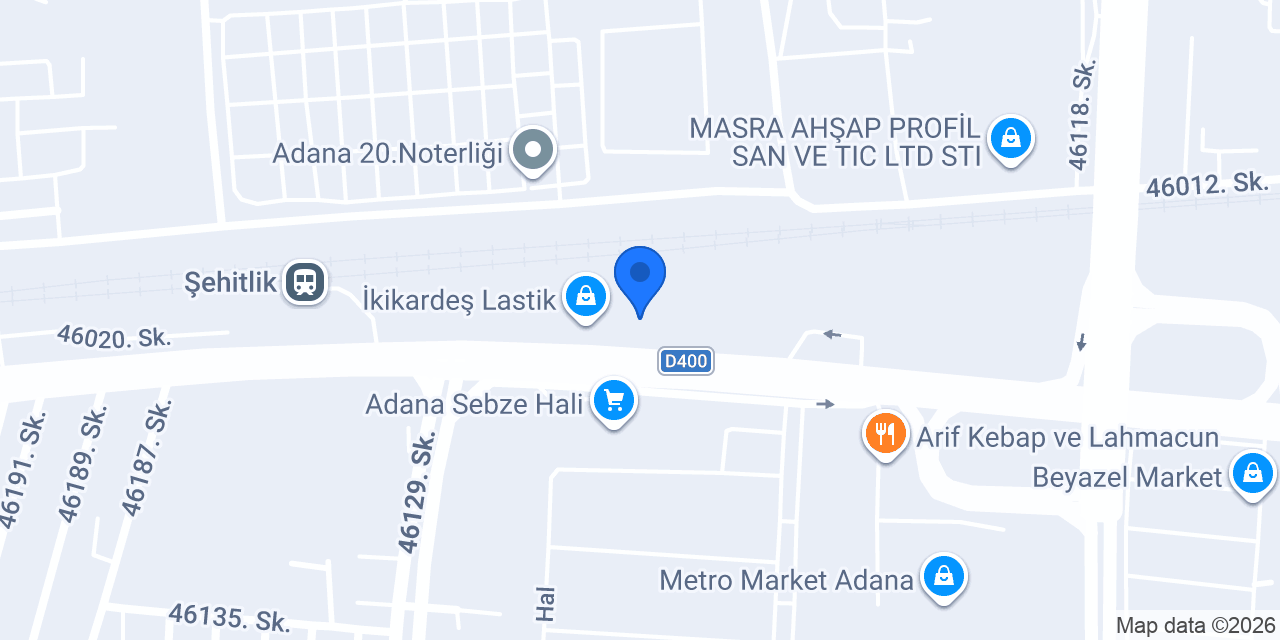 Kare Fırın konumu