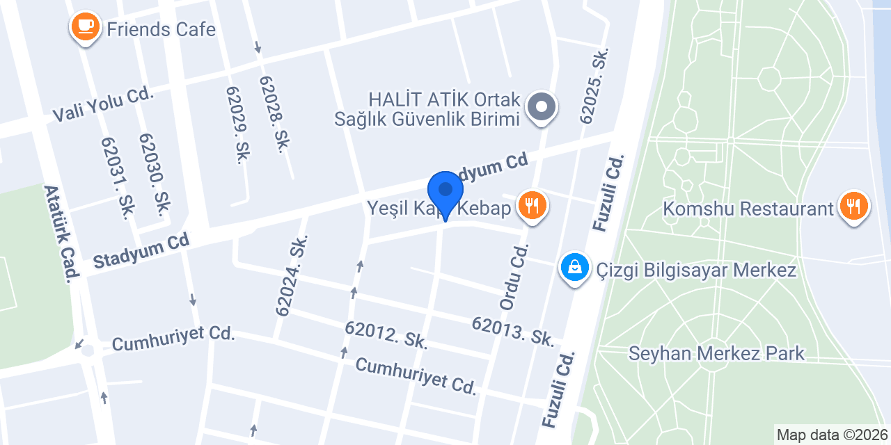 Adem eğitmen performans studio konumu