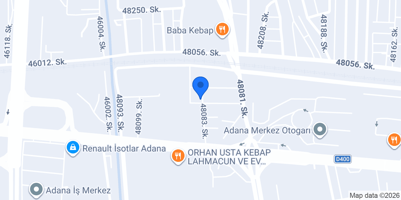 Öztekin Oto Servis konumu