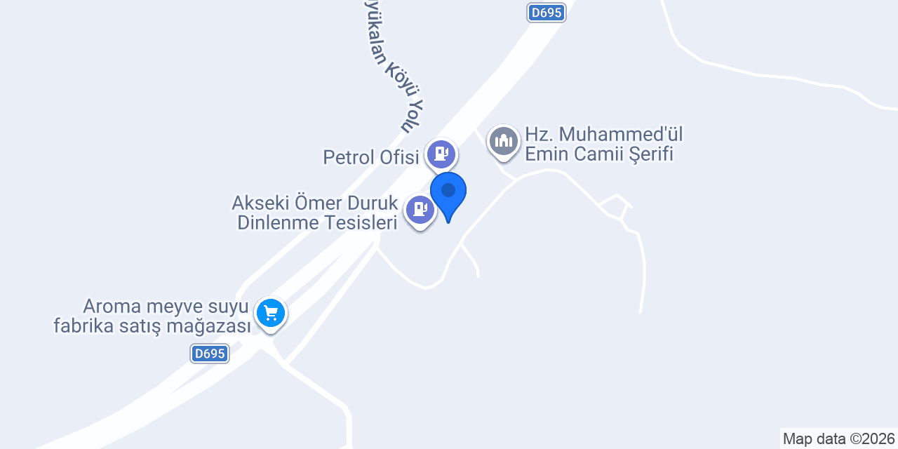 Ömer Duruk Restaurant konumu