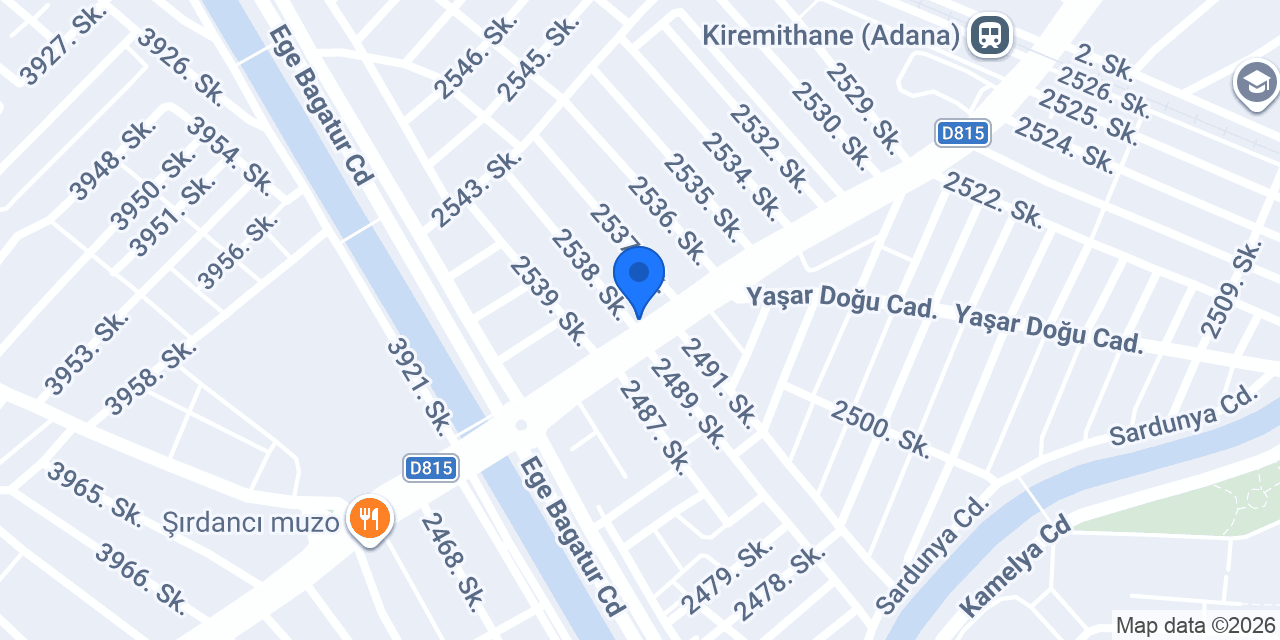 Aladağ Erkek Kuaförü konumu