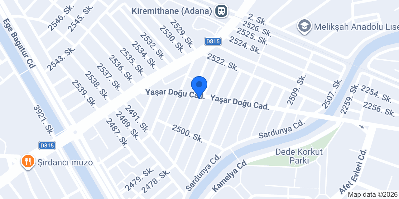 Aksu Petshop konumu
