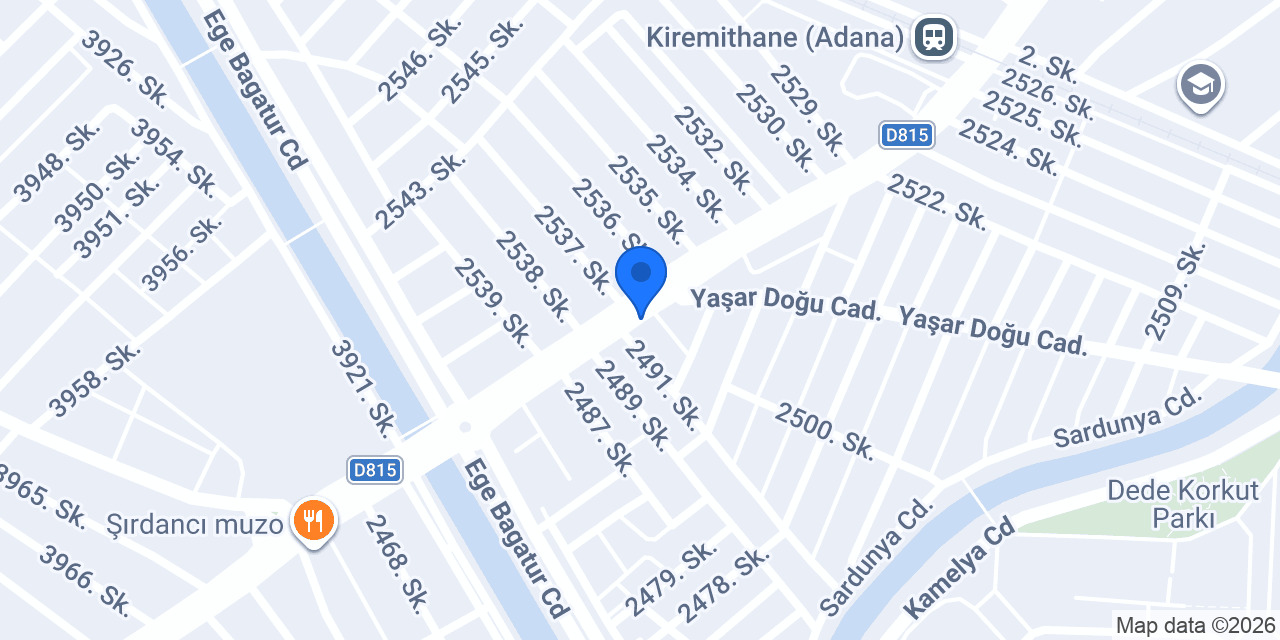 Coşmanlar Pastanesi konumu