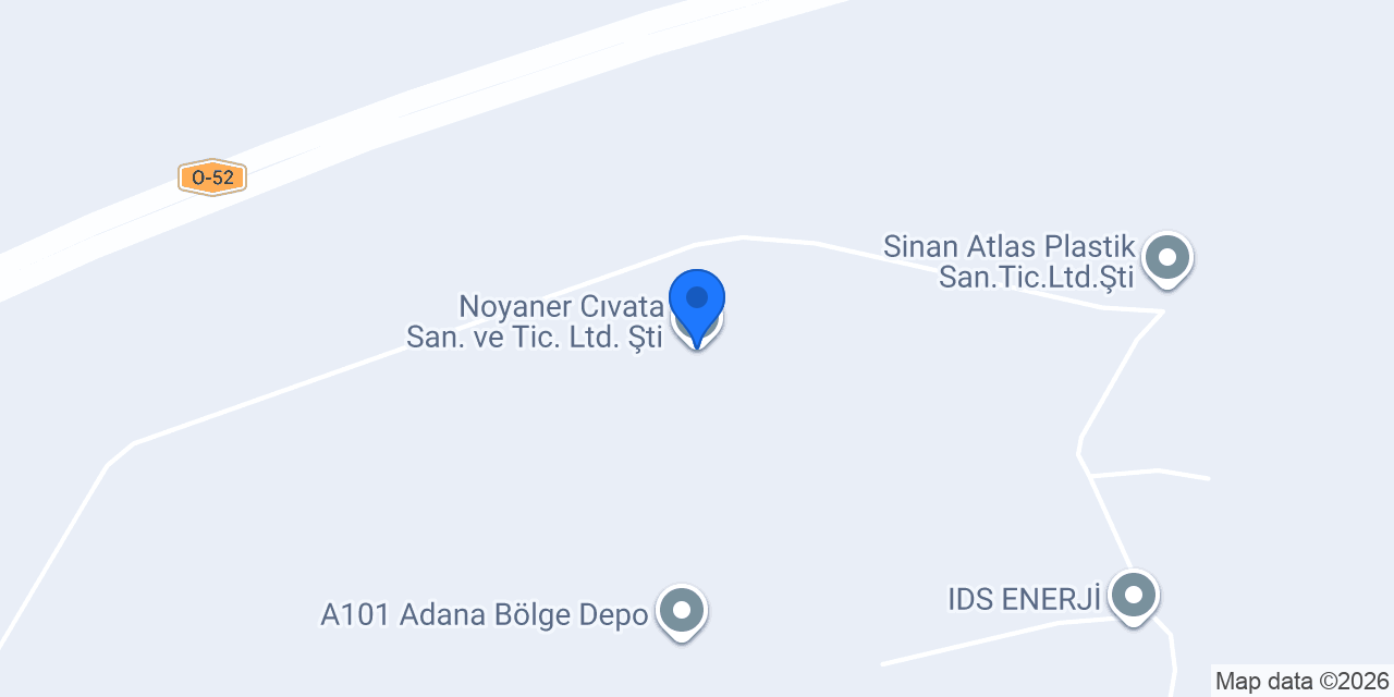 Noyaner Cıvata San. ve Tic. Ltd. Şti. konumu