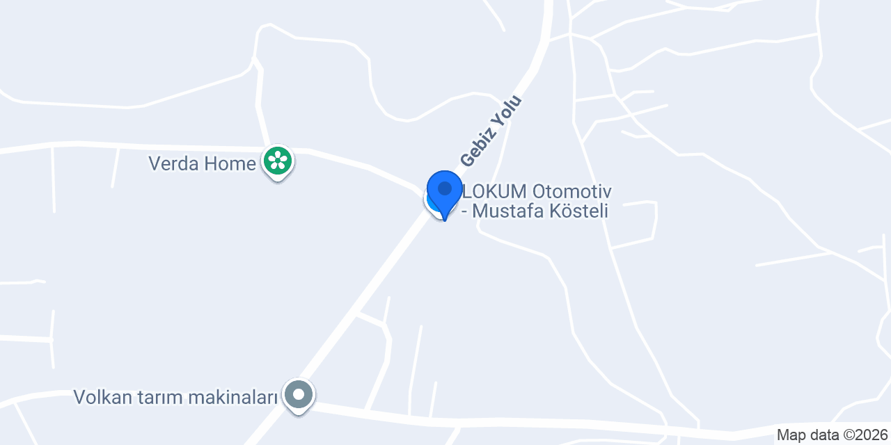 LOKUM Otomotiv - Mustafa Kösteli konumu