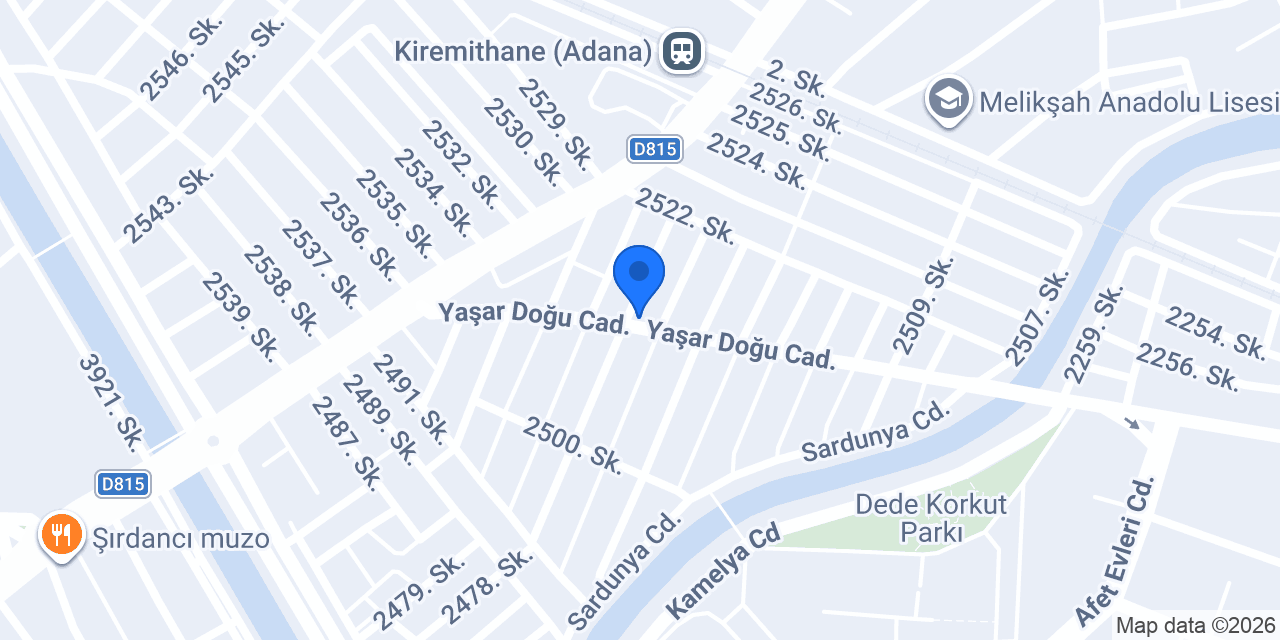 Dervişler Erkek Kuaförü konumu