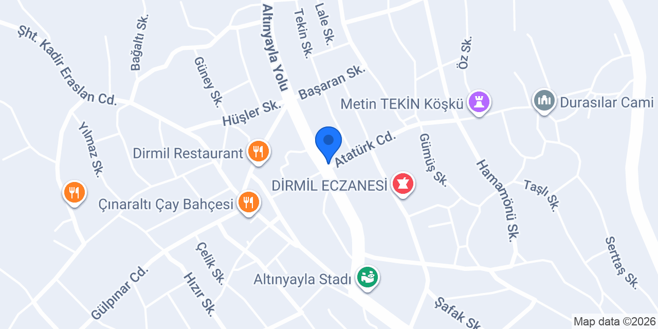 Effe Tarım konumu