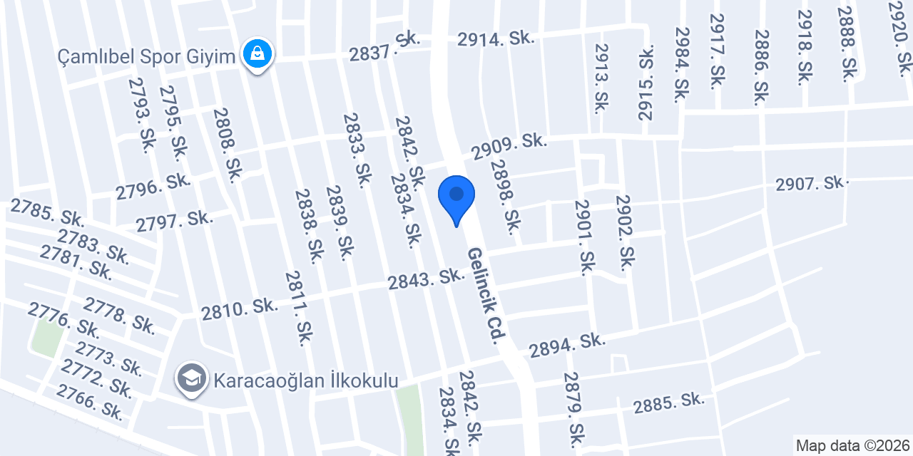 ÖZDEMİR CAM konumu