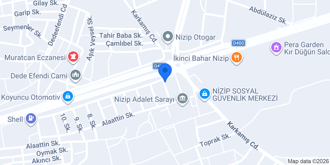 CENGİZ GALERİ konumu