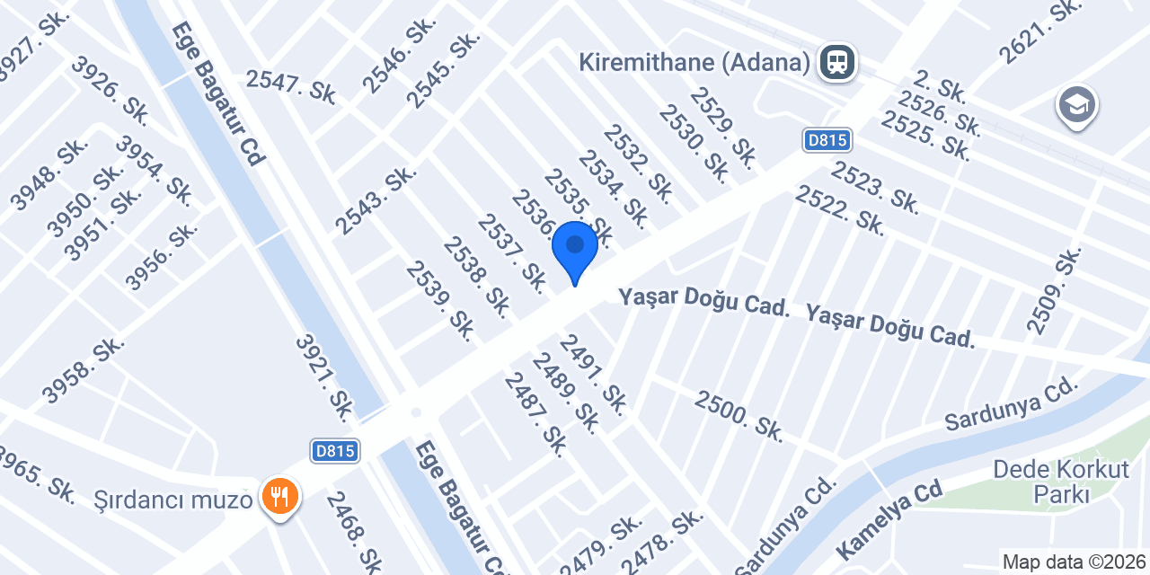 Akbank - Yavuzlar Şubesi konumu