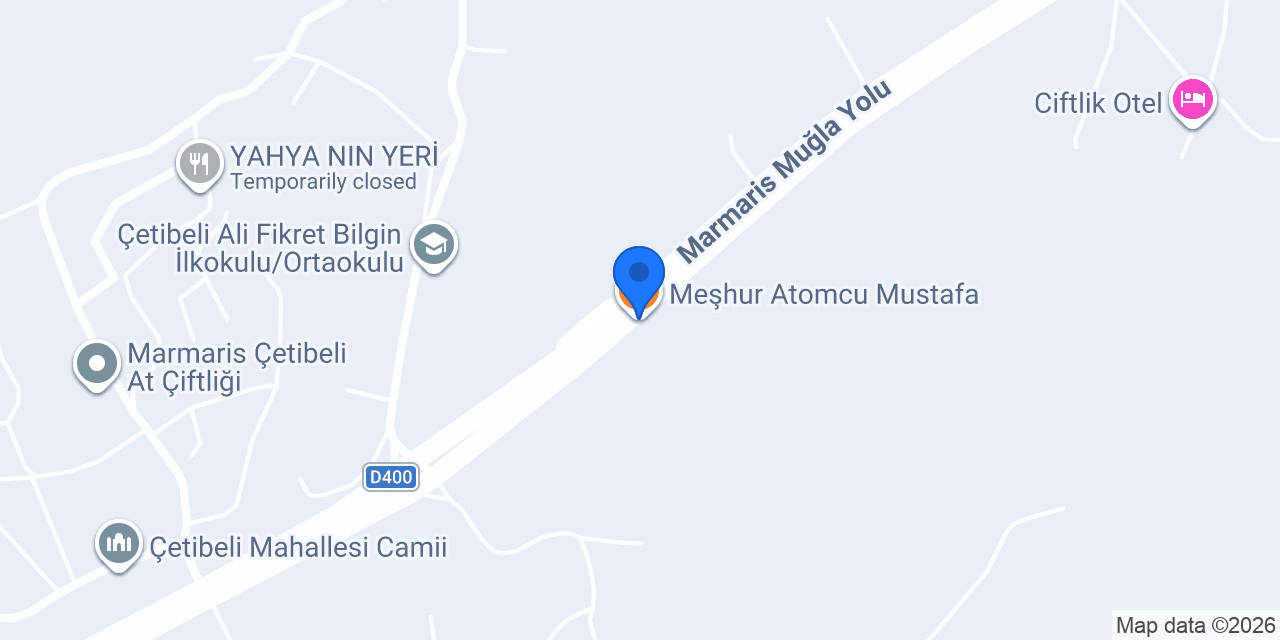 Meşhur Atomcu Mustafa konumu