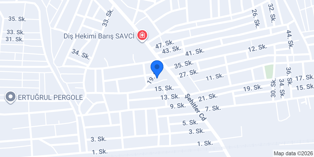 Engin Yatırım Emlak konumu