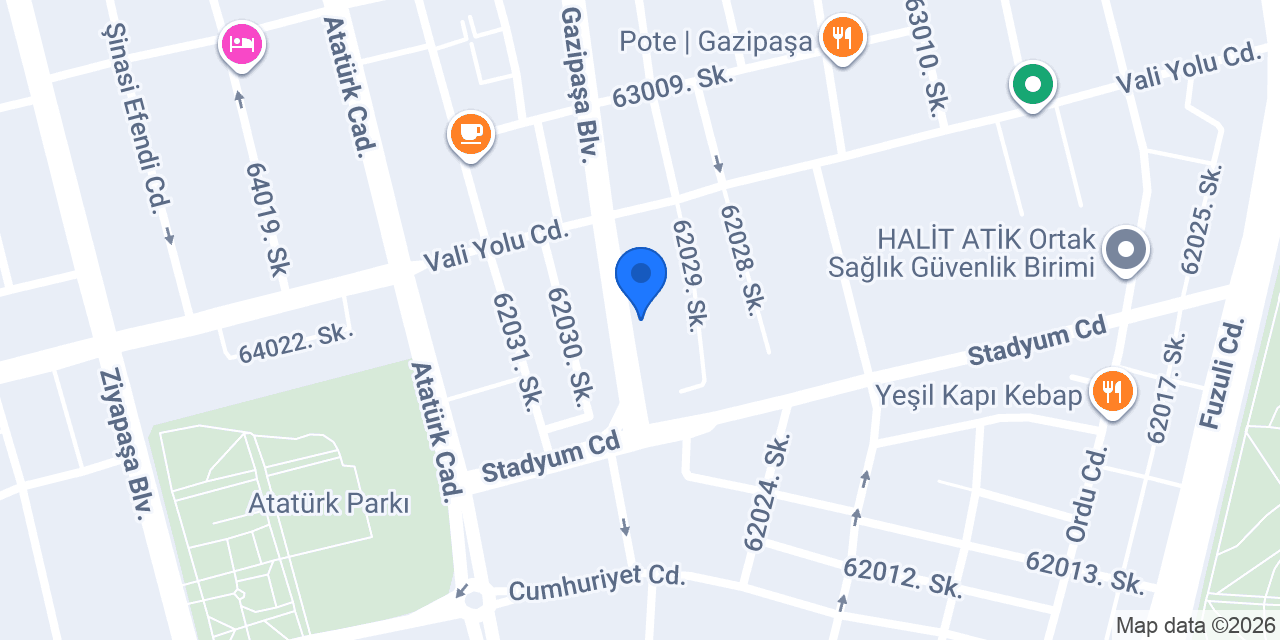 Deniz İgneli Epilasyon konumu